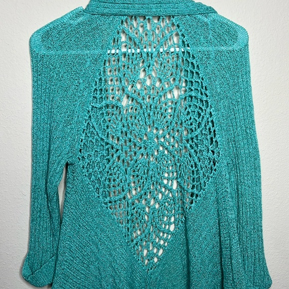 Teal Fever Sweater - Picture 6 of 6